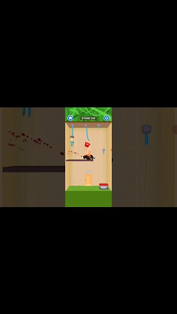 rescue cut rope puzzle 😎 #shorts
