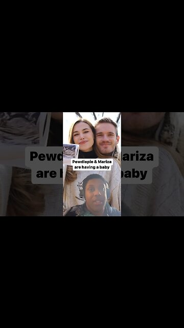 Pewdiepie & Marzia are having a baby #shorts