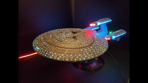 Ent6erprise-D Refit Build (Part 8)