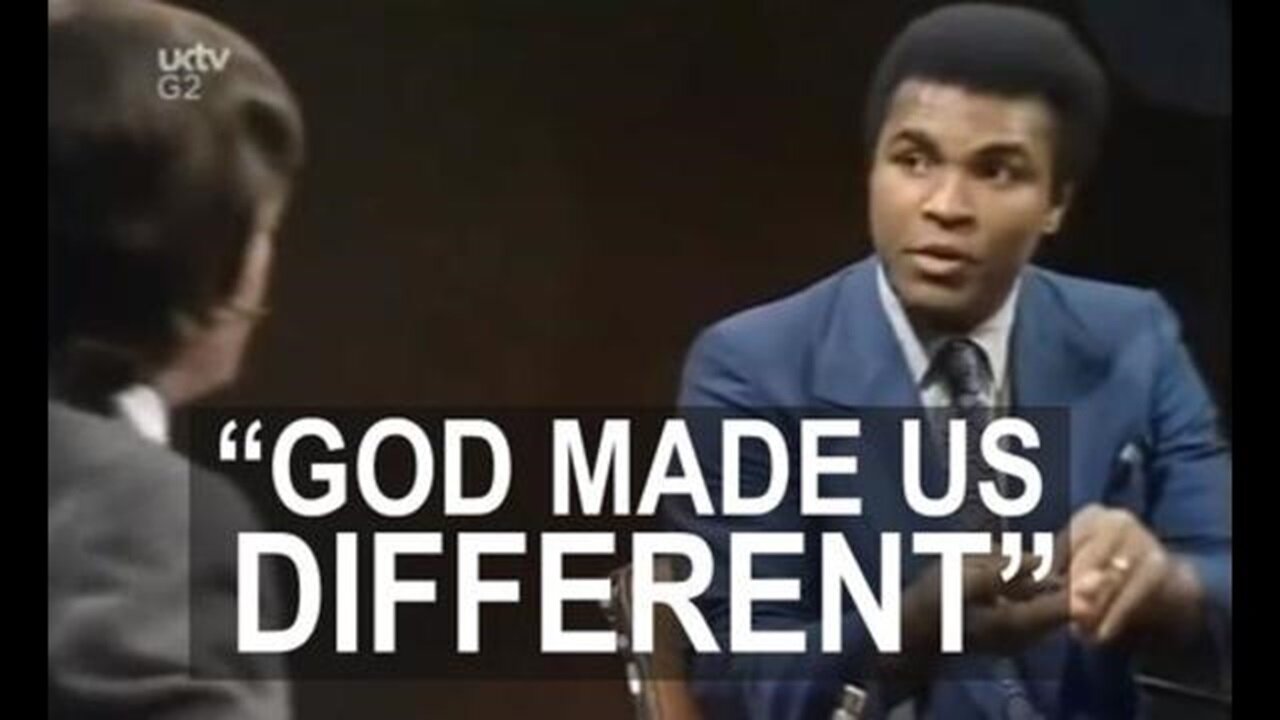 Muhammad Ali (slave name-Cassius Clay) calls out BBC presenter for his ANTI-WHITE rhetoric - BBC 1971