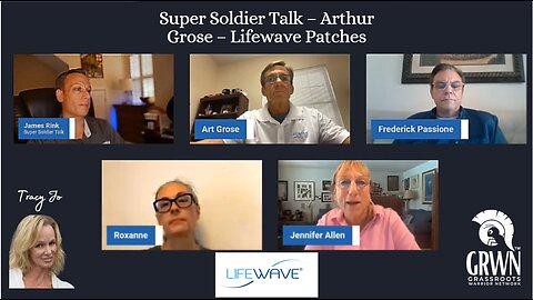 Super Soldier Talk – Arthur Grose – LIFEWAVE Patches