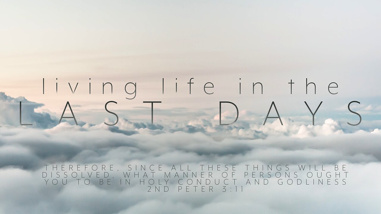 2nd Peter 3 // The Day Of the Lord