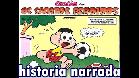 Cascão em-Os sapatos perdidos | Gibis do Rapha