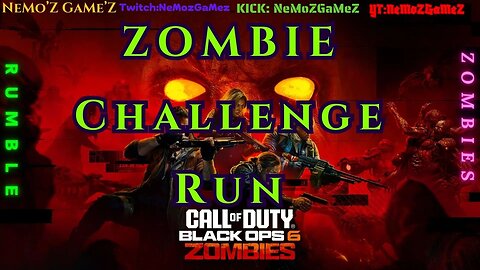 BO6 ZOMBIE Challenge run