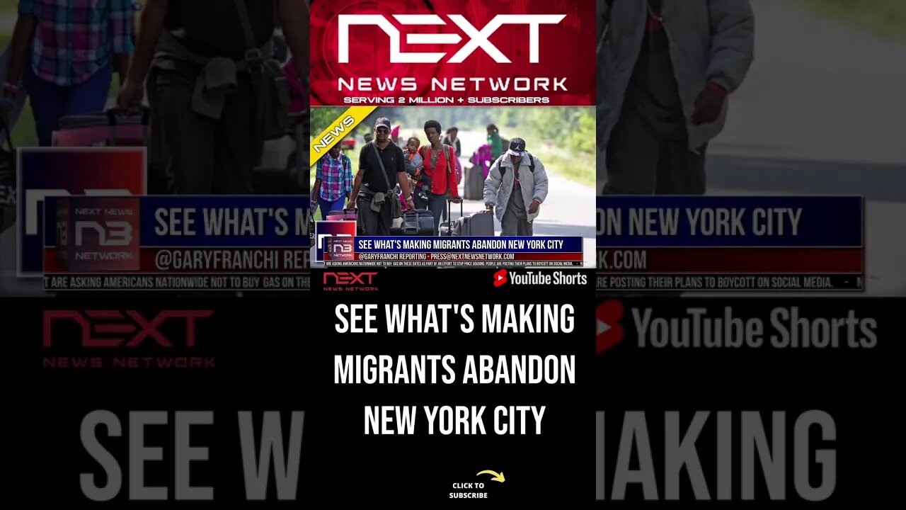 See What's Making Migrants Abandon New York City #shorts