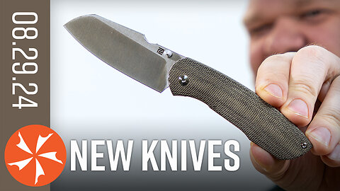 New Knives for the Week of August 22nd, 2024 Just In at KnifeCenter.com