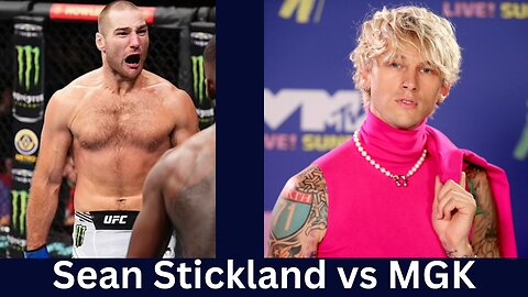 MMA News: Machine Gun Kelly Lashes Out At Sean Strickland On Logan Paul, Strickland Responds