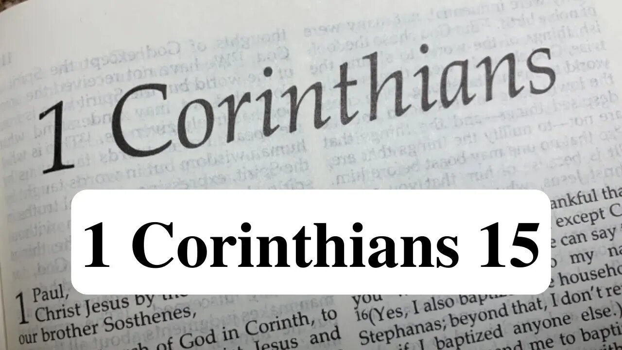 1 Corinthians Chapter 15