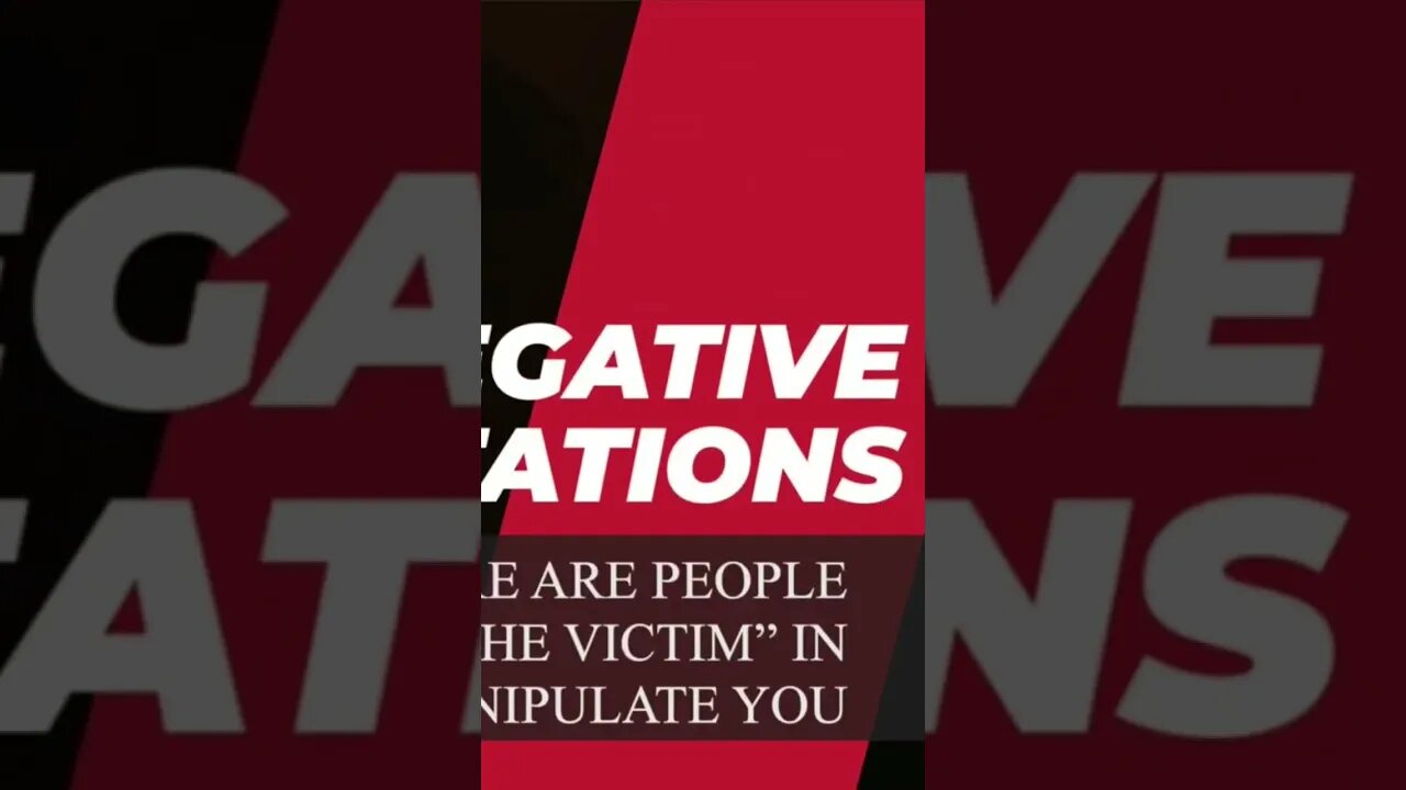 People who play victim in order to manipulate you. How to spot them.