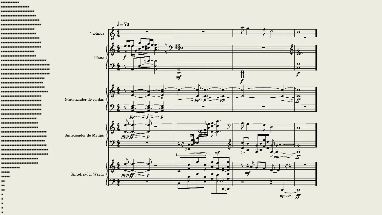 2-5-1 in the key of C - On Musescore4