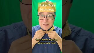 Don't Stop 🛑 Making Mistakes! #shorts #tietalks #learningenglish