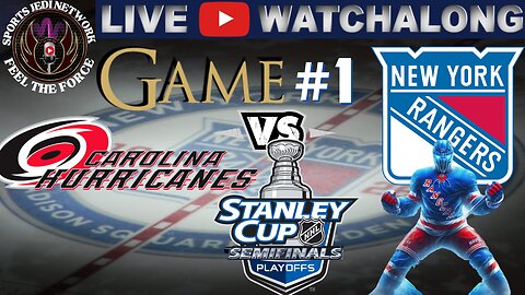 Join Us For A Live Watch Of Rangers Vs Hurricanes In The 2nd Round Of The 2024 Stanley Cup Playoffs!