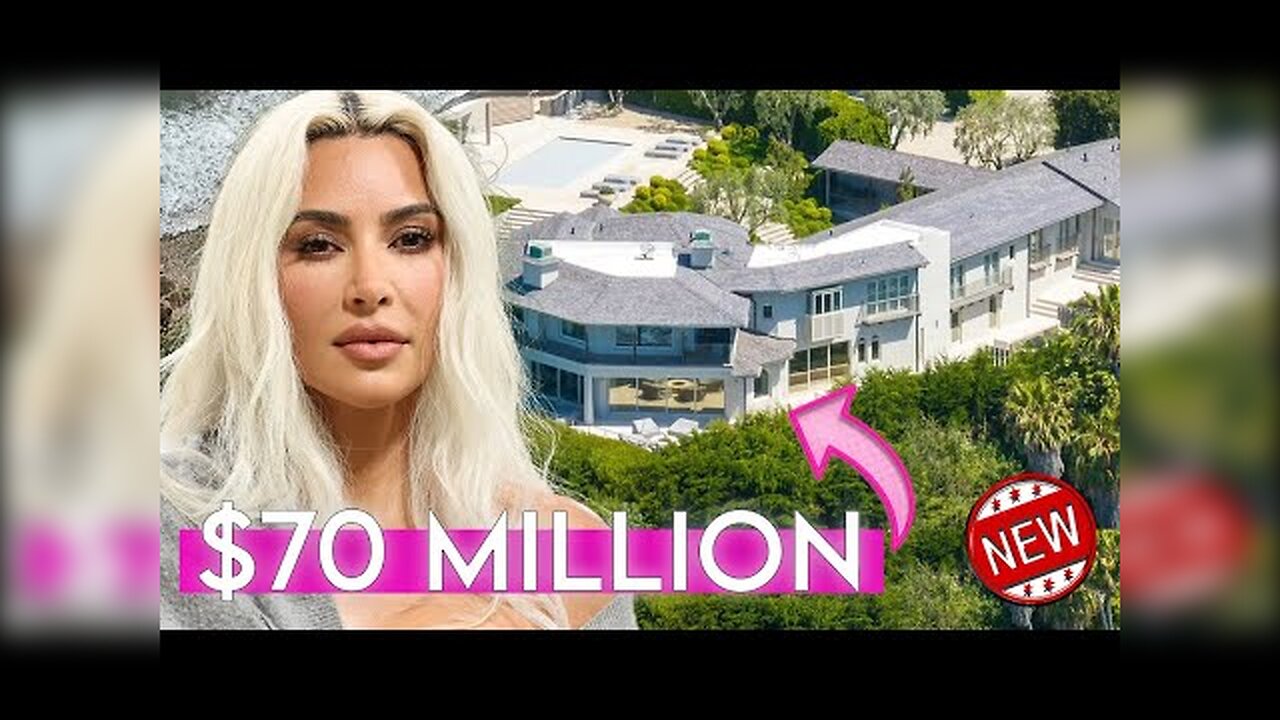 Kim Kardashian's New $70 Million Malibu Beach Mansion | House Tour 2024