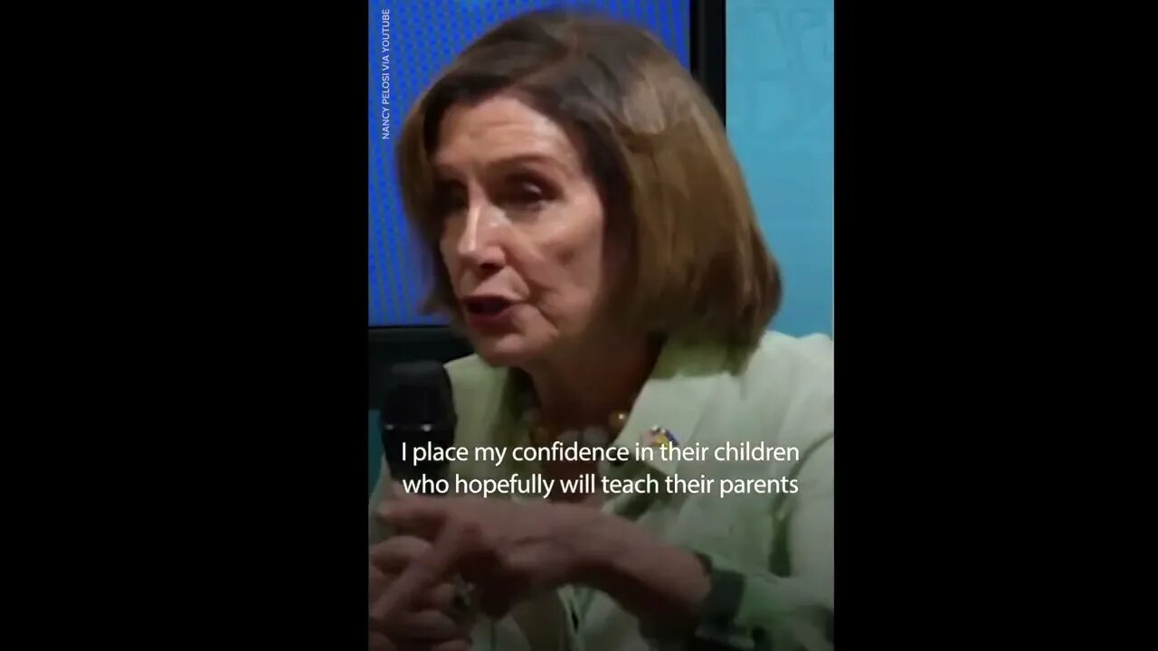Nancy Pelosi is really a Man (comedic proof)