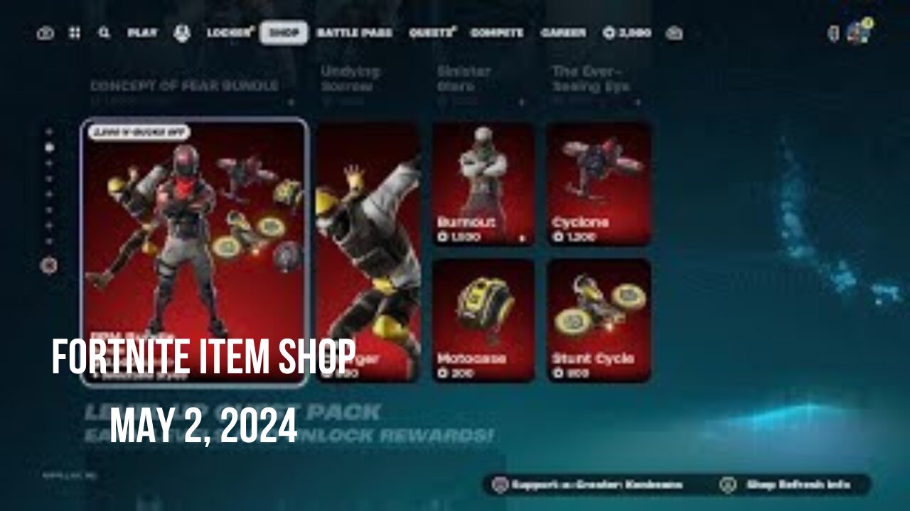 Fortnite Item Shop|May 2, 2024