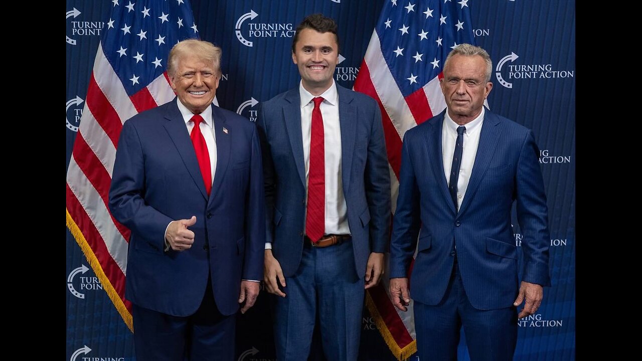 Charlie Kirk's (Turning Point, USA) speech at Trump-Rally in Glendale, AZ, 2024-08-23