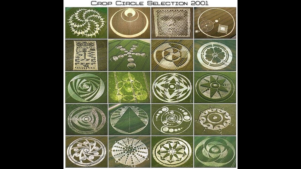 Crop Circles: The Hidden Geometry of Higher Dimensions
