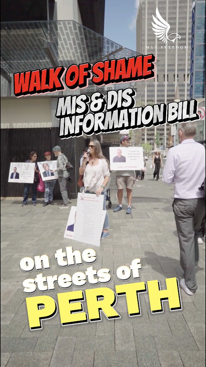 Oppose the Mis & Dis Information Bill - Spoken By Pip at the WALK OF SHAME