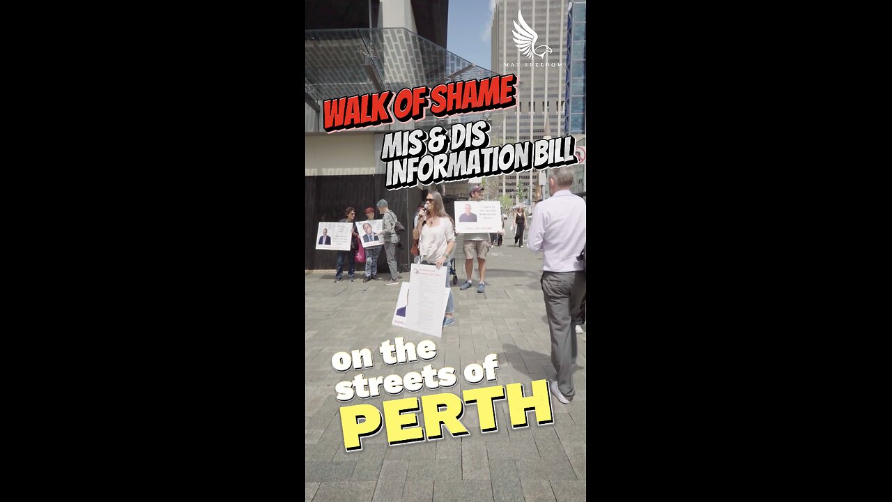 Oppose the Mis & Dis Information Bill - Spoken By Pip at the WALK OF SHAME
