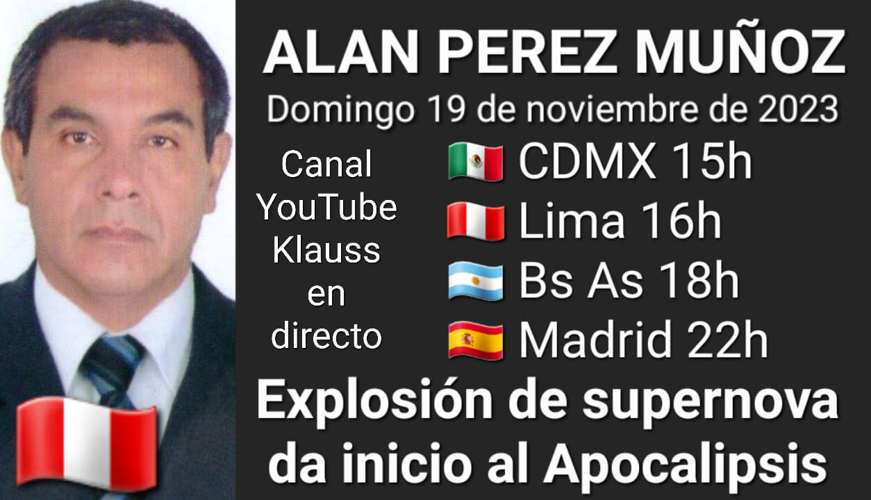 Explosión de supernova da inicio al Apocalipsis // Alan Perez Muñoz 🇵🇪 @AlanPerez64 (19-11-23)