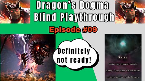 Dragon's Dogma DA: Budjo Blind Playthrough Ep. #9 - Drake and Chimera