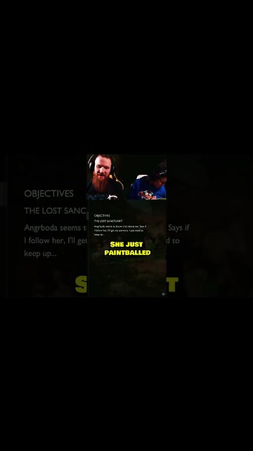 God of War Ragnarok - Her power is...paintballs?? #shorts