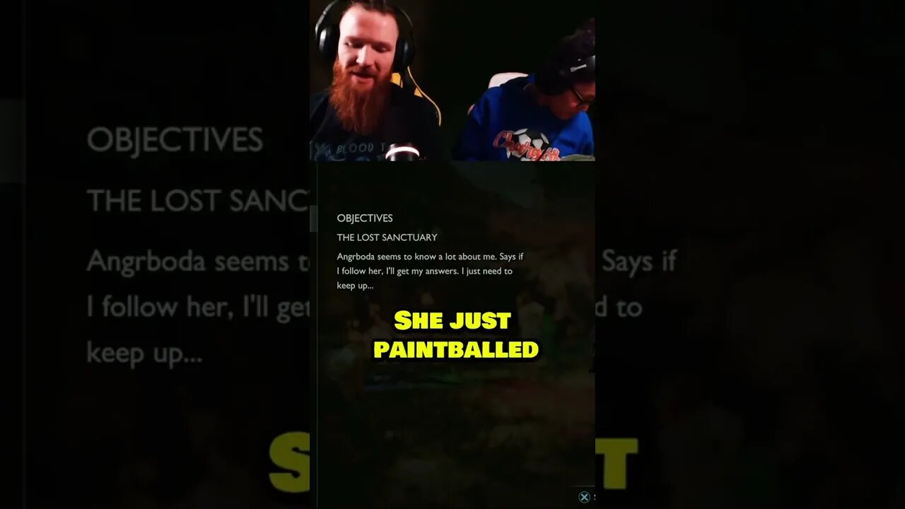 God of War Ragnarok - Her power is...paintballs?? #shorts