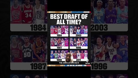 Which is the best draft class Of all time ? #basketball #nba #sports #fypシ #tiktok