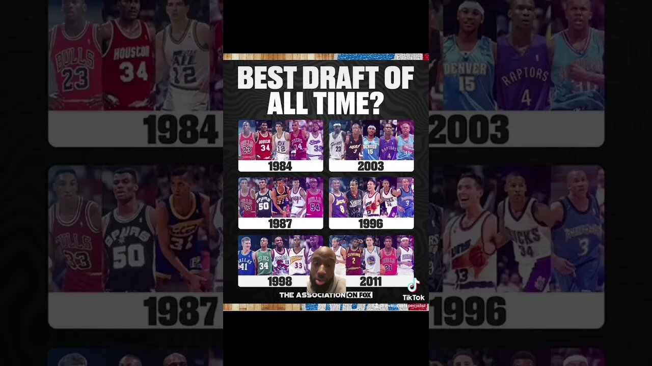 Which is the best draft class Of all time ? #basketball #nba #sports #fypシ #tiktok