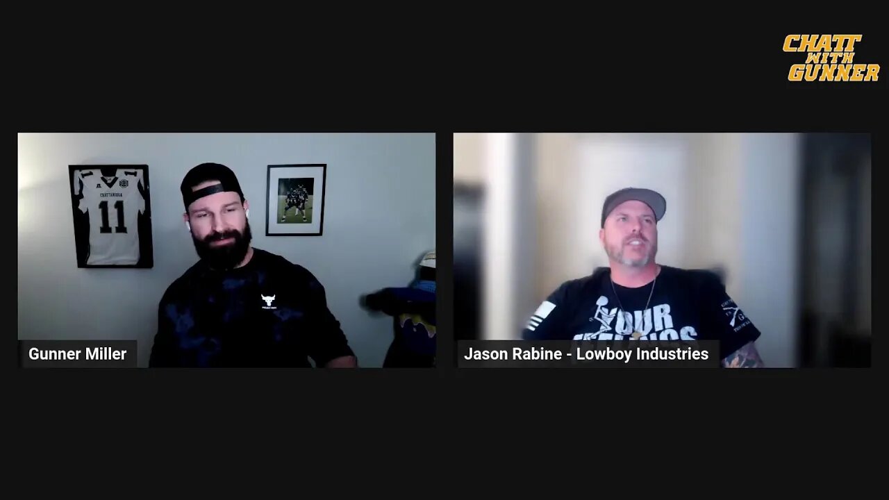 Jason Rabine and I are talking shop!