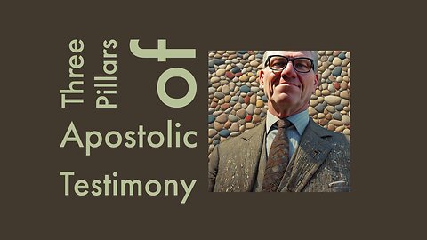Three Pillars of Apostolic Testimony