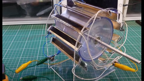 Free energy motor / atmospheric power generation
