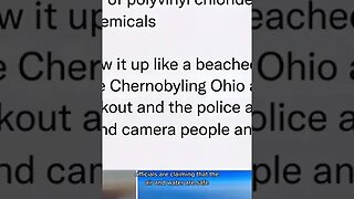 East Palestine, Ohio is undergoing an ecological disaster
