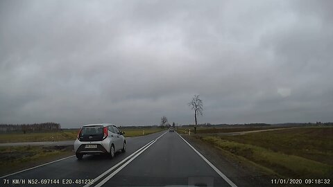 Wyprzedzanie na skrzyżowaniu