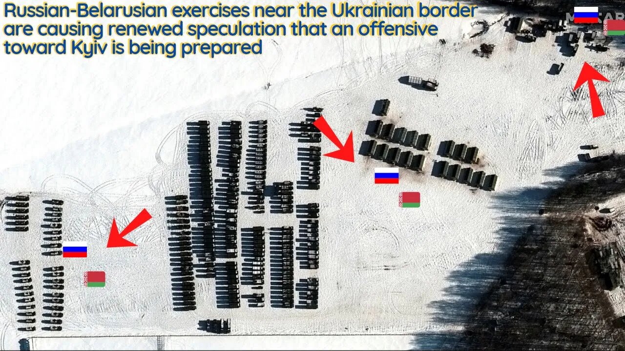 Russians On Ukraine Border Causing Speculation that Offensive is Being Prepared But Ukraine is Ready