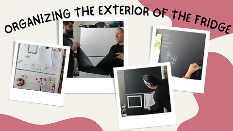 Organizing the Exterior of the Refrigerator