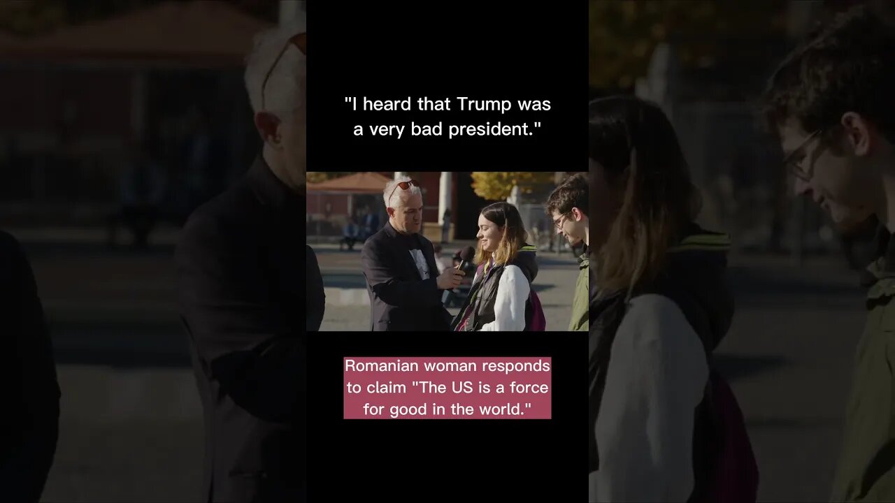 "I know [Biden] is very good, and I heard Trump was a bad president." #peterboghossian #Shorts