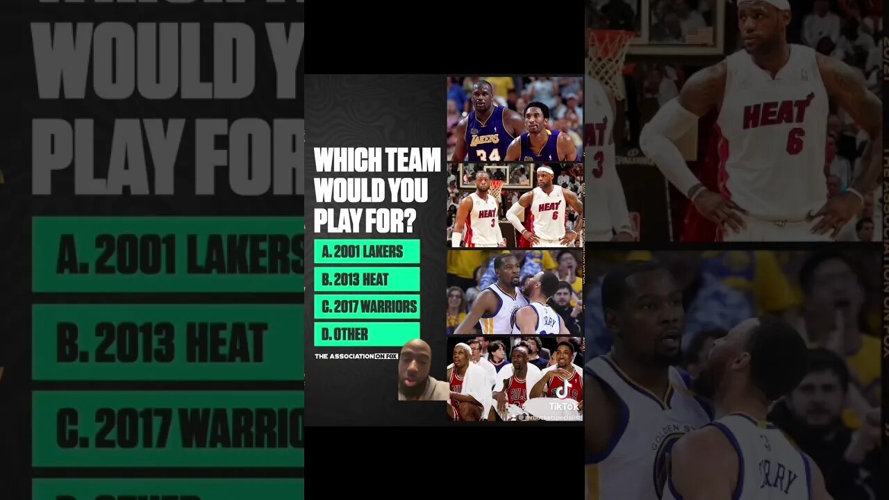 Which team would you play for ? #basketball #nba #sports #fypシ #tiktok