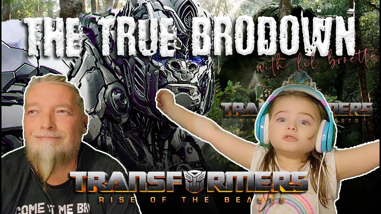 Four Year Old REACTS! | TRANSFORMERS - THE RISE OF THE BEASTS (Trailer)