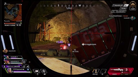 Man I suck with the KRABER. Can not get one downed enemy