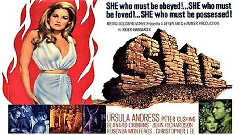 SHE 1965 Malevolent Queen of a Lost African City Holds the Power of Immortality FULL MOVIE HD & W/S