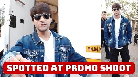 Shalin Bhanot Promo Shoot Onlocation Of His Upcoming Show