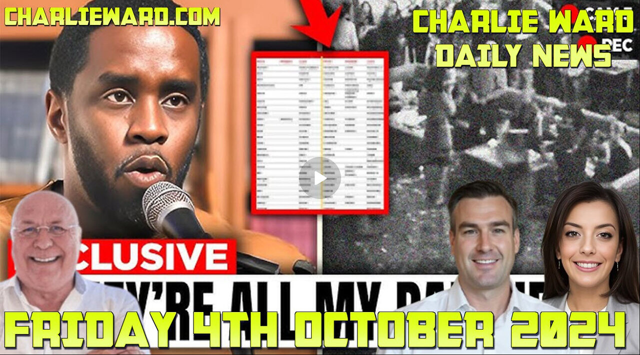 CHARLIE WARD DAILY NEWS WITH PAUL BROOKER- FRIDAY 4TH OCTOBER 2024