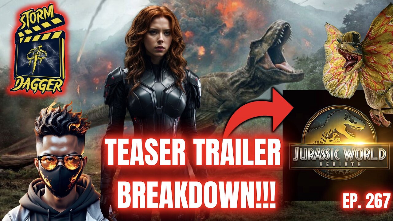 NEW Jurassic World Rebirth Teaser Trailer Just Dropped With OFFICIAL Release Date!!!