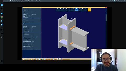 Conexões engastadas e parafusadas Eng Estrutural