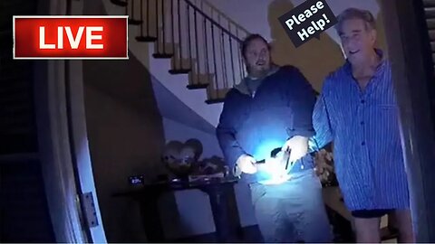 WATCH : Body Cam Footage Of Paul Pelosi Attack (GRAPHIC CONTENT)