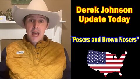 Derek Johnson Update Today Dec 3: Separating Posers and Brown Nosers! Breaking News By Derek Johnson