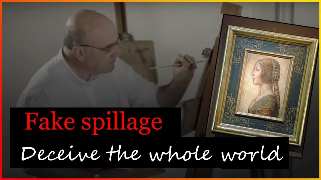 Admirable! The artist who makes fakes tastes English. He beats all the antique experts