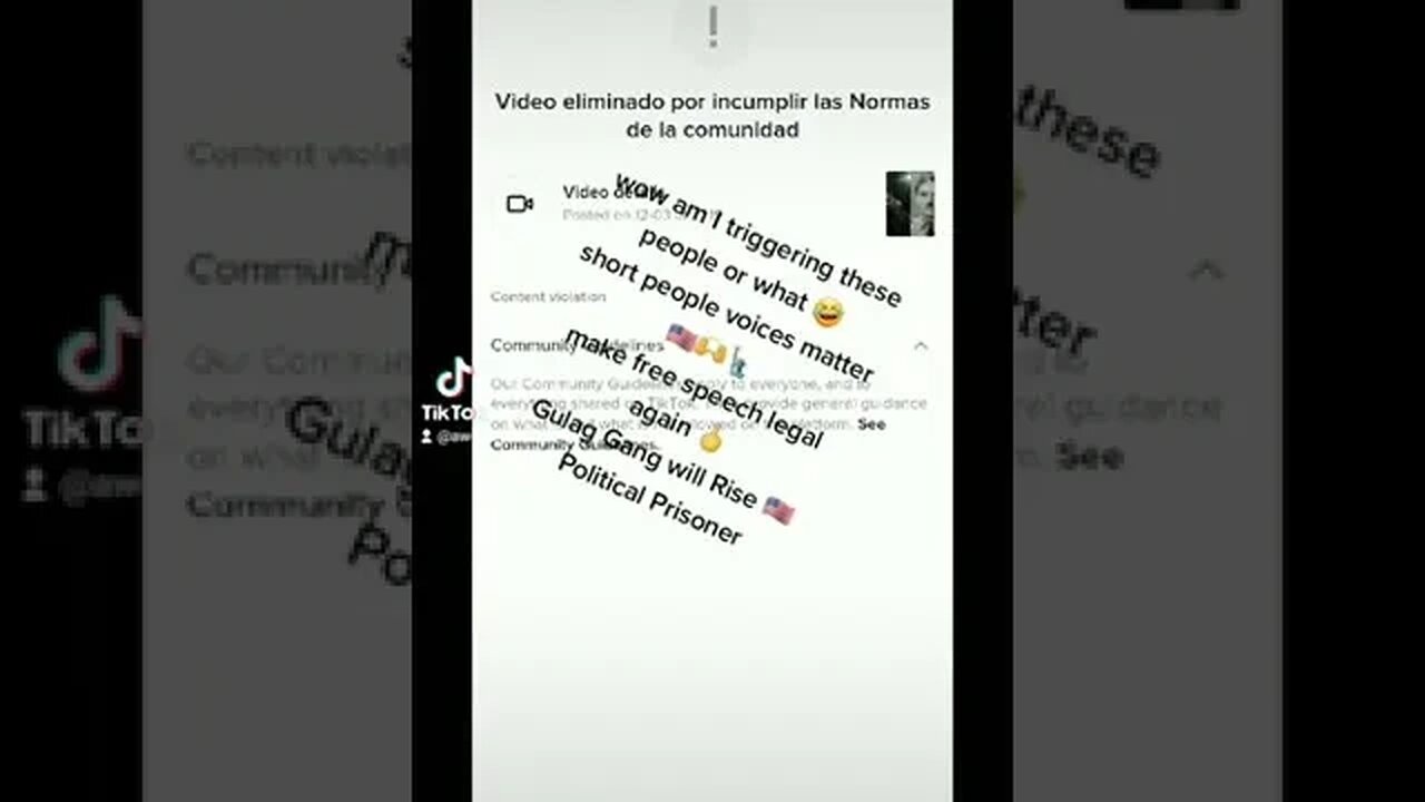 just review of some my violation on tik tok 😂👯#GulagPrisoner