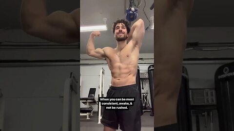 Pick The Best Time In Your Day To Be Active #workoutgoals #muscle #shorts #fitness #youtubeshorts